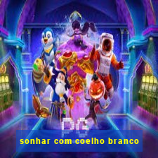 sonhar com coelho branco